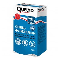 Обойный клей Quelyd Спец флизелин 450 гр