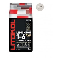 Затирка LITOCHROM 1-6 EVO LE 210 карамель (2 кг)