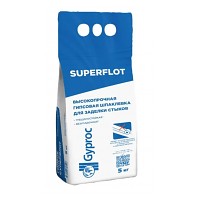 Шпаклевка гипсовая Gyproc SUPERFLOT 5кг